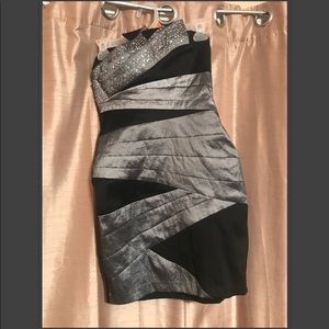 Strapless Formal Dress